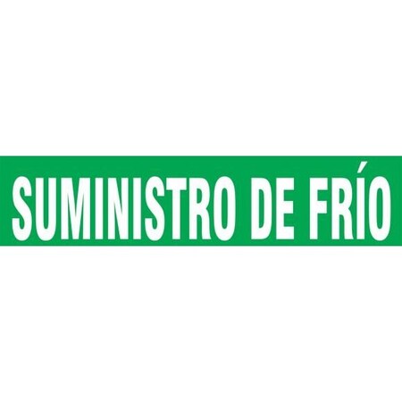 Accuform SPANISH PIPE MARKER SUMINISTRO DE SHRPK216STF SHRPK216STF